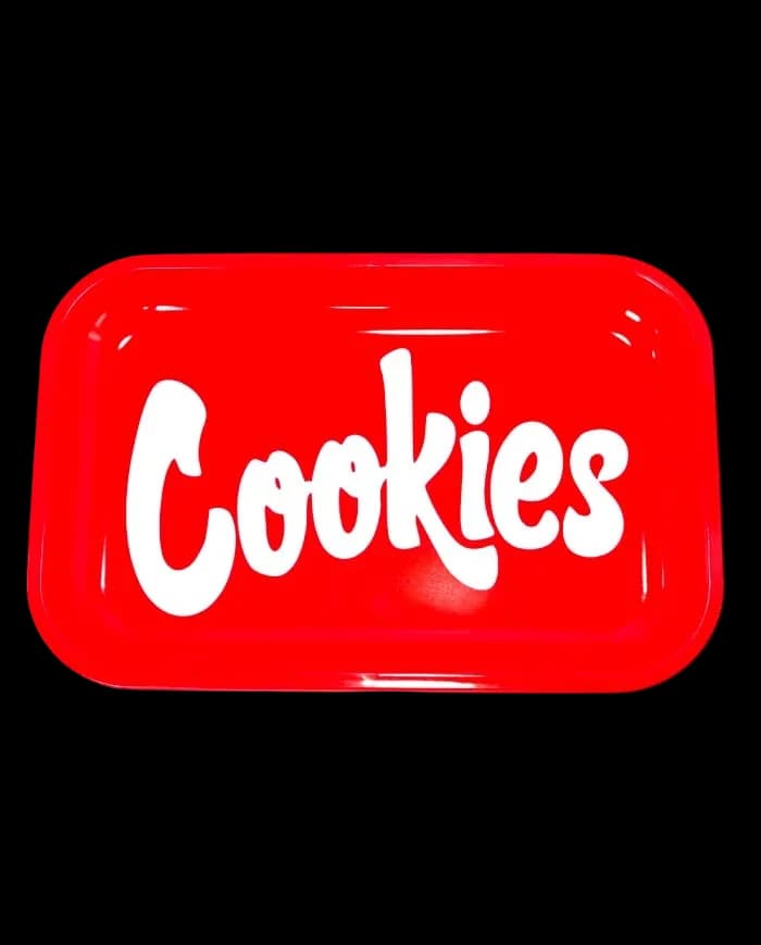 Bandeja Metal Cookies Red