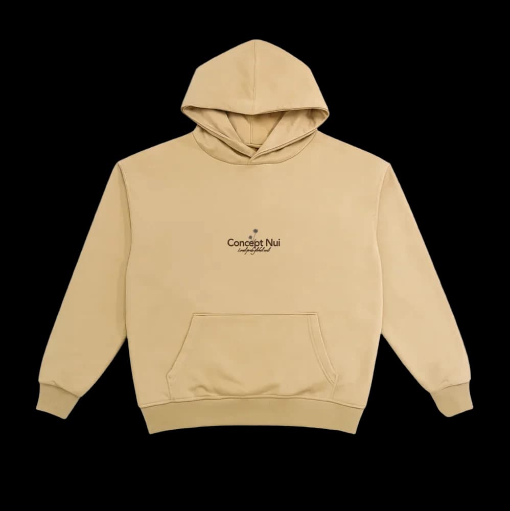 Concept Nui Beige Hoodie