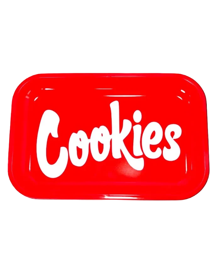 Bandeja Metal Cookies Red