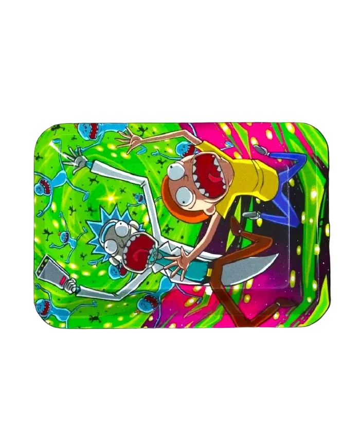 Bandeja Metal Glow Rick & Morty 7