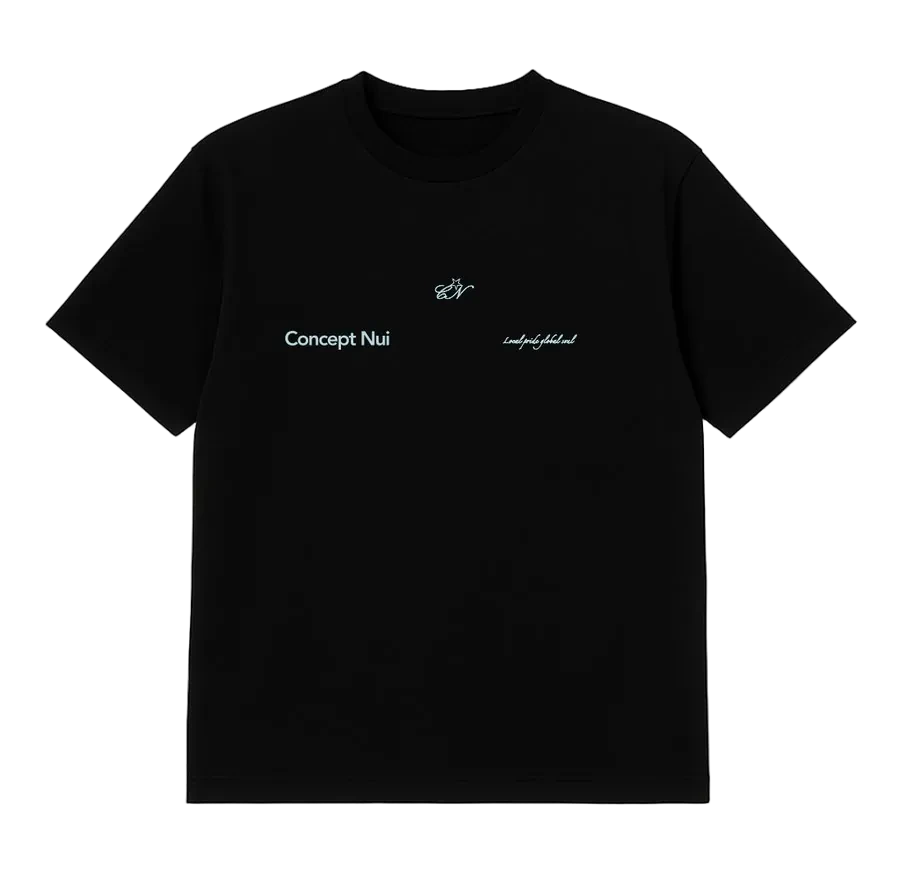 Concept Nui Black Tee