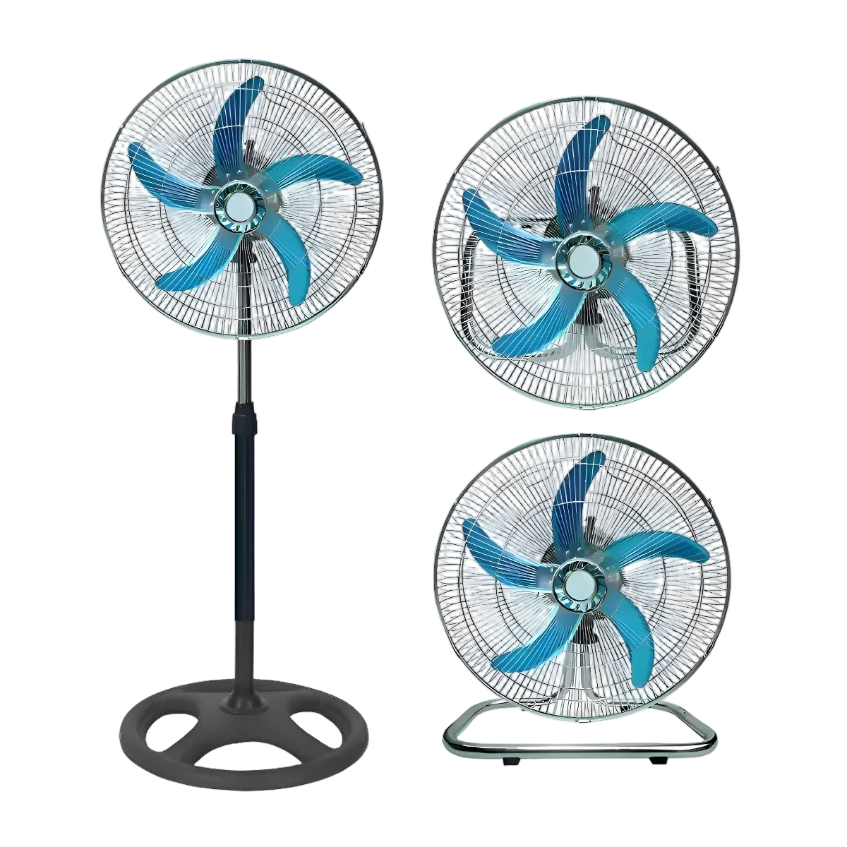 SET VENTILACIÓN INDUSTRIAL X4 VENTILADORES