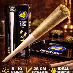 Cono Pre-Rolado The Bulldog GIGA 28 cm