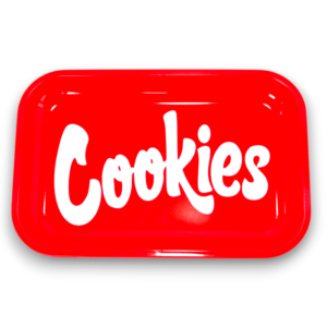 Bandeja Metal Cookies Red