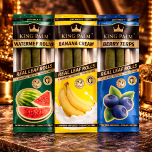 King Palm Real Leaf Rolls 1.5G
