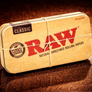 Caja Metálica RAW Classic – Edición Natural