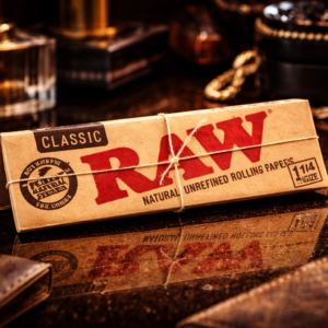 Papel RAW Classic 1 1/4 – Natural Unrefined