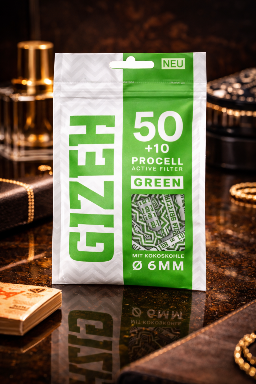 Filtros GIZEH Black & Green Active 6mm (50 + 10 - Imagen 2