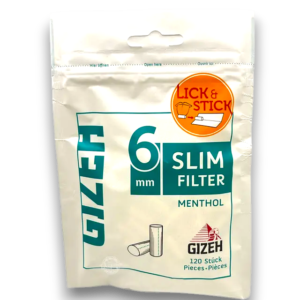 Gizeh Filtro Mentolado 6mm