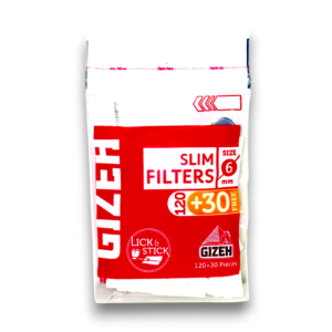GIzeh Filtro Slim 6mm Rojo