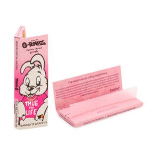 Papelillos G-Rollz Pink – Banksy’s Graffiti Edition