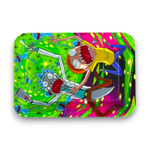 Bandeja Metal Glow Rick & Morty 7
